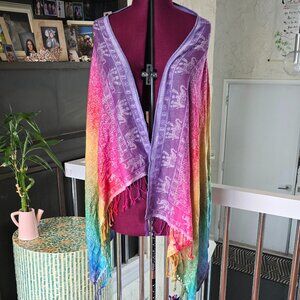 Pashmina Rainbow Scarf